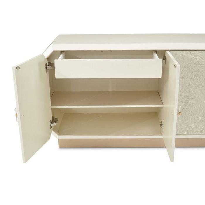 AICO La Rachelle Sideboard in Medium Champagne - Visions in Furniture (La Mirada, CA)