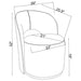 Harjo Accent Chairs - Visions in Furniture (La Mirada, CA)