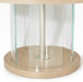 AICO Laguna Ridge Round Dining Table in Washed Oak - Visions in Furniture (La Mirada, CA)
