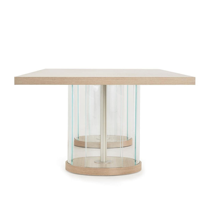 AICO Laguna Ridge Rectangular Dining Table in Washed Oak - Visions in Furniture (La Mirada, CA)