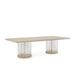 AICO Laguna Ridge Rectangular Dining Table in Washed Oak - Visions in Furniture (La Mirada, CA)