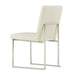 AICO Laguna Ridge Side Chair (Set of 2) in Brushed Silver - Visions in Furniture (La Mirada, CA)