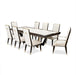AICO Belmont Place Rectangular Dining Table in Espresso - Visions in Furniture (La Mirada, CA)