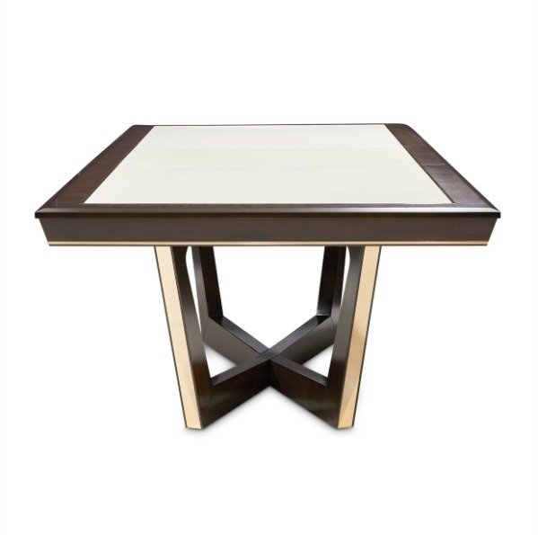 AICO Belmont Place Rectangular Dining Table in Espresso - Visions in Furniture (La Mirada, CA)