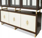 AICO Belmont Place Buffet with China Top in Espresso - Visions in Furniture (La Mirada, CA)
