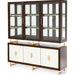 AICO Belmont Place Buffet with China Top in Espresso - Visions in Furniture (La Mirada, CA)