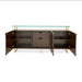 AICO Belmont Place Sideboard in Espresso - Visions in Furniture (La Mirada, CA)