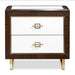 AICO Belmont Place Nightstand in Espresso - Visions in Furniture (La Mirada, CA)