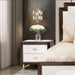 AICO Belmont Place Nightstand in Espresso - Visions in Furniture (La Mirada, CA)