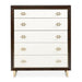 AICO Furniture Penthouse 5 Drawer Chest in Espresso - Visions in Furniture (La Mirada, CA)