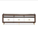 AICO Belmont Place Media Cabinet in Espresso - Visions in Furniture (La Mirada, CA)