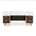 AICO Belmont Place Desk in Espresso - Visions in Furniture (La Mirada, CA)