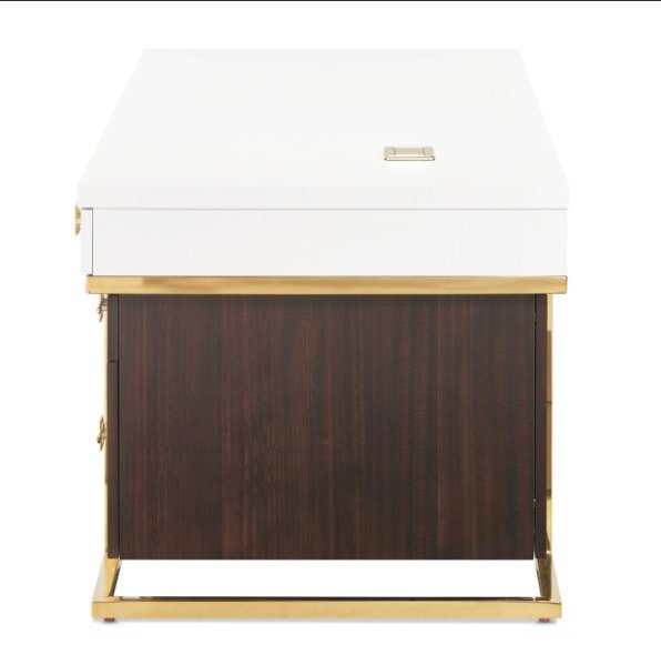 AICO Belmont Place Desk in Espresso - Visions in Furniture (La Mirada, CA)