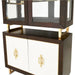 AICO Belmont Place Display Cabinet in Espresso - Visions in Furniture (La Mirada, CA)
