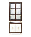 AICO Belmont Place Display Cabinet in Espresso - Visions in Furniture (La Mirada, CA)