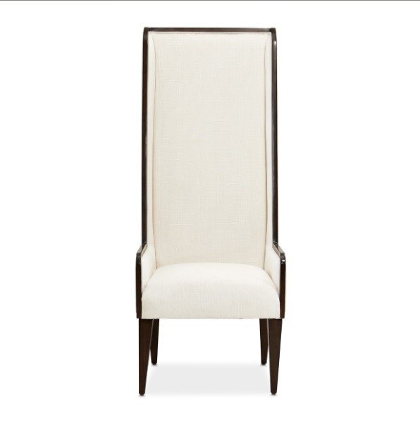AICO Belmont Place Desk Chair in Espresso - Visions in Furniture (La Mirada, CA)