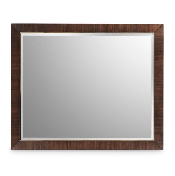 AICO Belmont Place Wall Mirror in Espresso - Visions in Furniture (La Mirada, CA)