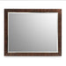 AICO Belmont Place Wall Mirror in Espresso - Visions in Furniture (La Mirada, CA)