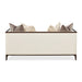 AICO Furniture Belmont Place Loveseat in Espresso - Visions in Furniture (La Mirada, CA)