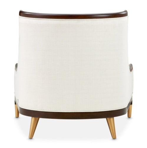 AICO Furniture Belmont Place Accent Chair in Espresso - Visions in Furniture (La Mirada, CA)