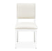 AICO Furniture Palm Gate Side Chair (Set of 2) in Cloud White - Visions in Furniture (La Mirada, CA)