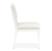 AICO Furniture Palm Gate Side Chair (Set of 2) in Cloud White - Visions in Furniture (La Mirada, CA)