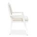 AICO Furniture Palm Gate Arm Chair (Set of 2) in Cloud White - Visions in Furniture (La Mirada, CA)