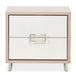 AICO Furniture Palm Gate Nightstand in Clay - Visions in Furniture (La Mirada, CA)