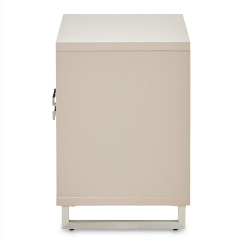 AICO Furniture Palm Gate Nightstand in Clay - Visions in Furniture (La Mirada, CA)