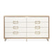 AICO Furniture Palm Gate Dresser in Clay - Visions in Furniture (La Mirada, CA)