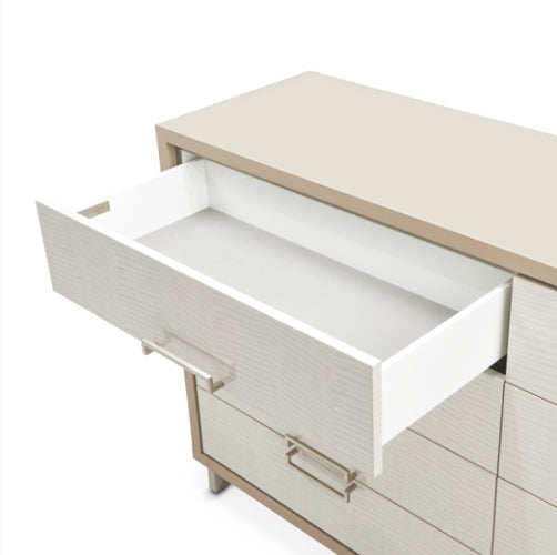 AICO Furniture Palm Gate Dresser in Clay - Visions in Furniture (La Mirada, CA)