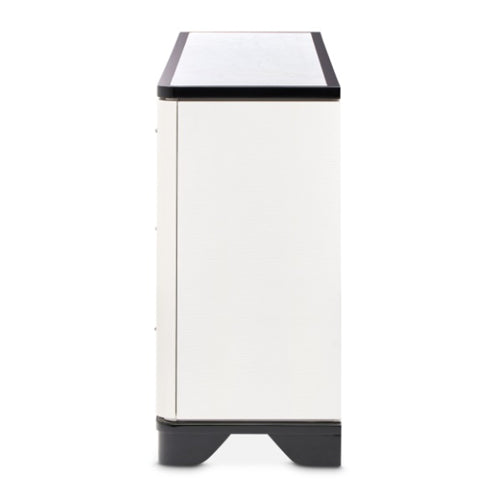 AICO Furniture Tuxedo Dresser in Piano Keyboard - Visions in Furniture (La Mirada, CA)