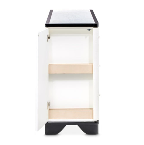 AICO Furniture Tuxedo Dresser in Piano Keyboard - Visions in Furniture (La Mirada, CA)