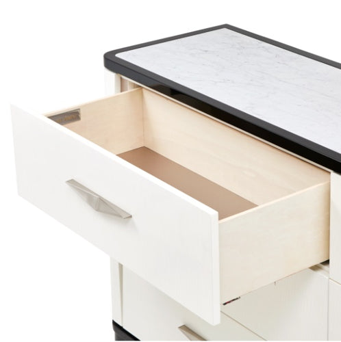 AICO Furniture Tuxedo Dresser in Piano Keyboard - Visions in Furniture (La Mirada, CA)
