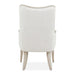AICO Furniture St. Charles Arm Chair (Set of 2) in Dove Gray - Visions in Furniture (La Mirada, CA)
