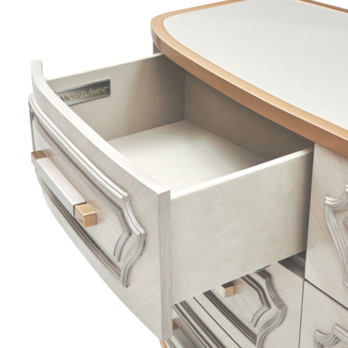 AICO Furniture St.Charles Dresser in Dove Gray - Visions in Furniture (La Mirada, CA)
