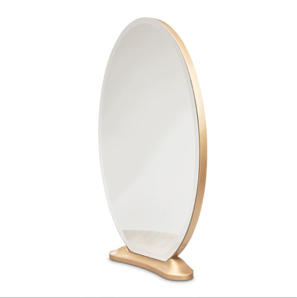 AICO Furniture St.Charles Vanity Mirror in Dove Gray - Visions in Furniture (La Mirada, CA)