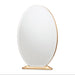 AICO Furniture St.Charles Vanity Desk with Mirror in Dove Gray - Visions in Furniture (La Mirada, CA)