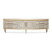 AICO Furniture St.Charles Media Cabinet in Dove Gray - Visions in Furniture (La Mirada, CA)