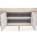 AICO Furniture St.Charles Media Cabinet in Dove Gray - Visions in Furniture (La Mirada, CA)