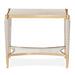 AICO Furniture St.Charles End Table in Dove Gray - Visions in Furniture (La Mirada, CA)