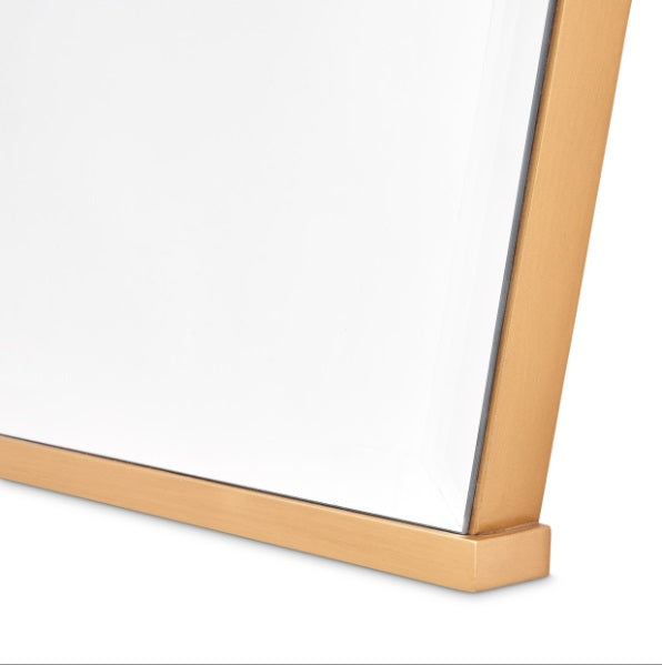 AICO Furniture St.Charles Dresser Mirror in Dove Gray - Visions in Furniture (La Mirada, CA)