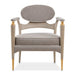 AICO Furniture St.Charles Accent Chair in Dove Gray - Visions in Furniture (La Mirada, CA)