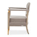 AICO Furniture St.Charles Accent Chair in Dove Gray - Visions in Furniture (La Mirada, CA)