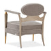 AICO Furniture St.Charles Accent Chair in Dove Gray - Visions in Furniture (La Mirada, CA)