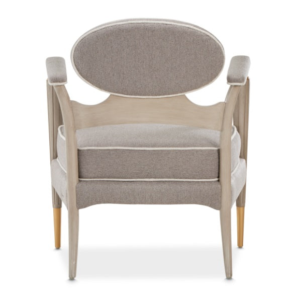 AICO Furniture St.Charles Accent Chair in Dove Gray - Visions in Furniture (La Mirada, CA)