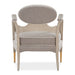 AICO Furniture St.Charles Accent Chair in Dove Gray - Visions in Furniture (La Mirada, CA)