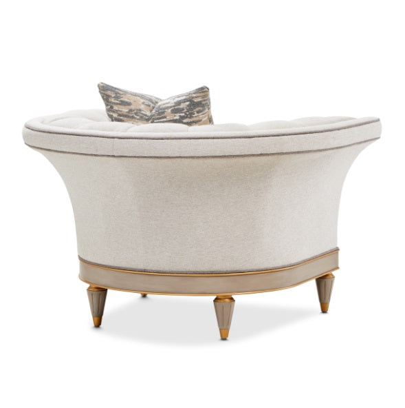 AICO Furniture St.Charles Matching Chair in Dove Gray - Visions in Furniture (La Mirada, CA)