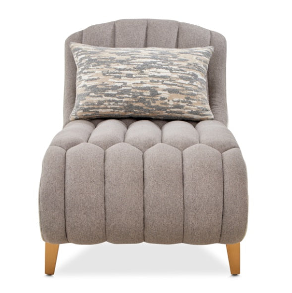 AICO Furniture St.Charles Chaise in Dove Gray - Visions in Furniture (La Mirada, CA)