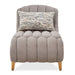 AICO Furniture St.Charles Chaise in Dove Gray - Visions in Furniture (La Mirada, CA)